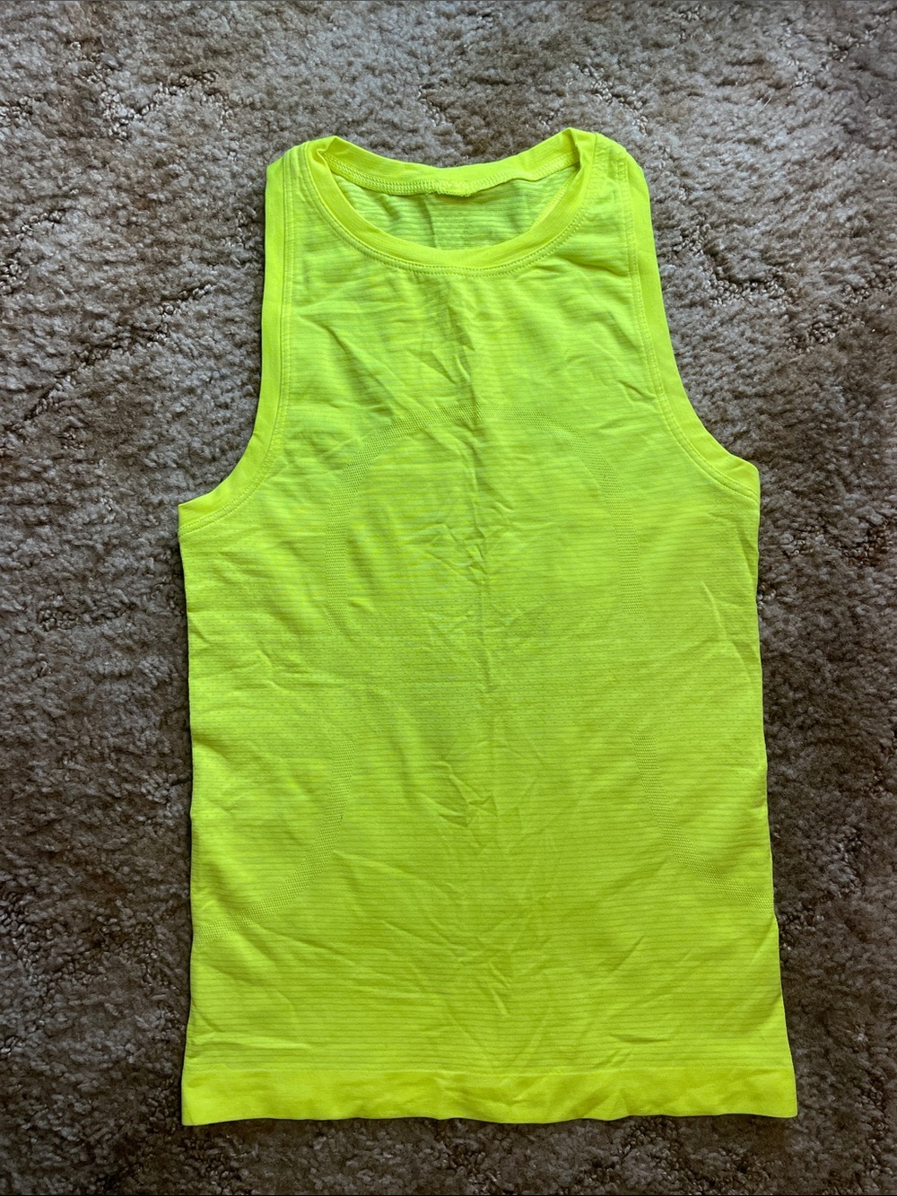 Lululemon Neon Swiftly Tech Tank Top Size 0 Woman’s